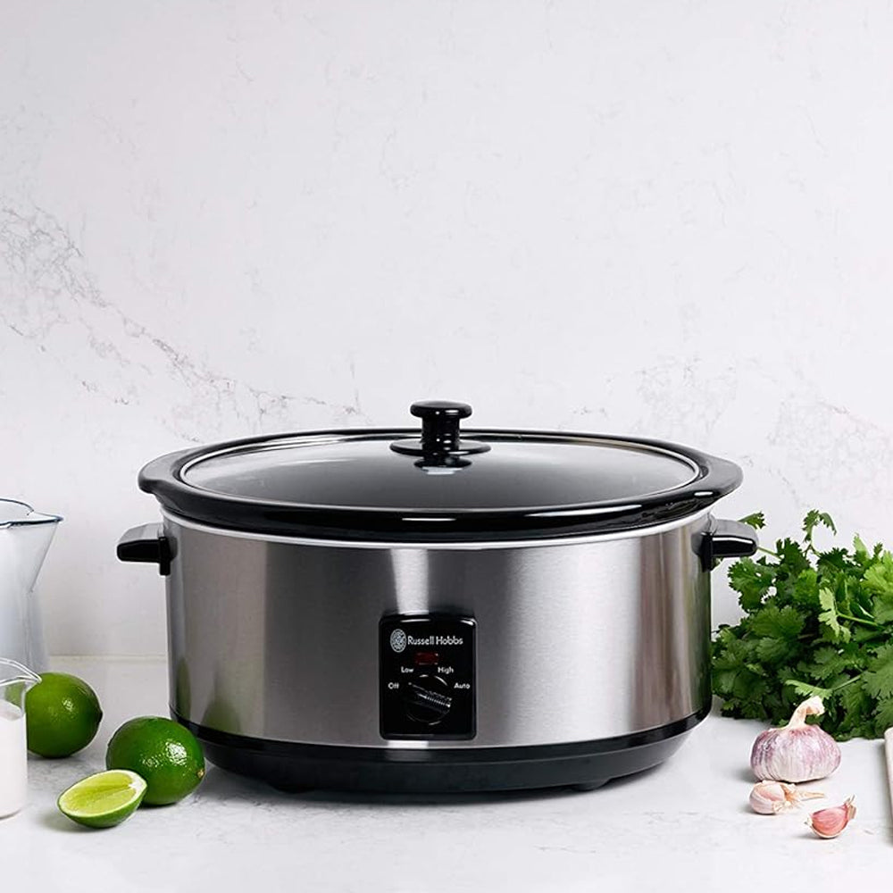 Russell Hobbs RHSC600 Electric 6 Litre Oval Slow Cooker