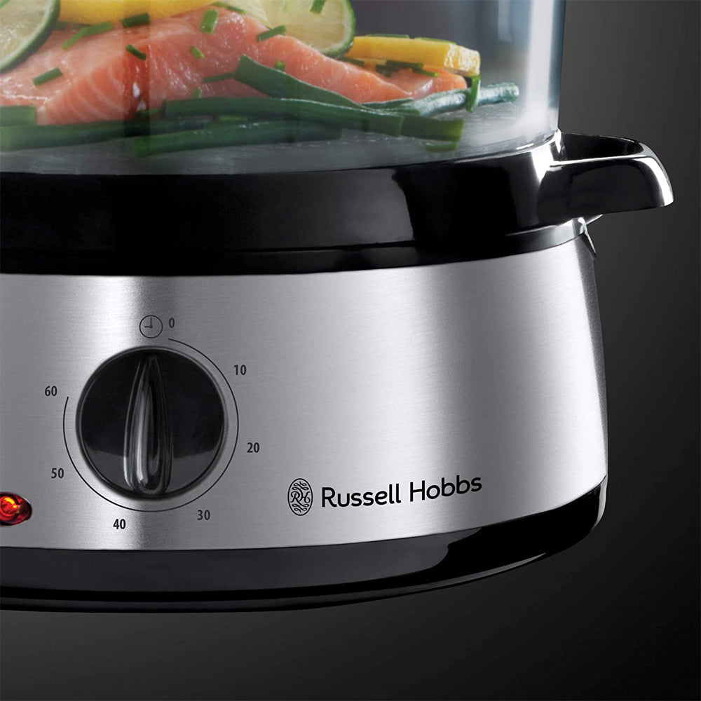 Russell Hobbs RHSTM3 Cook @ Home 9L Food Steamer Stainless Steel