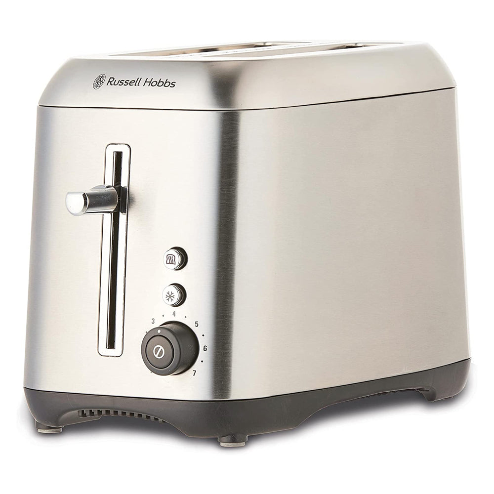 Russell Hobbs RHT82BRU Carlton 2 Slice Toaster Brushed Stainless Steel