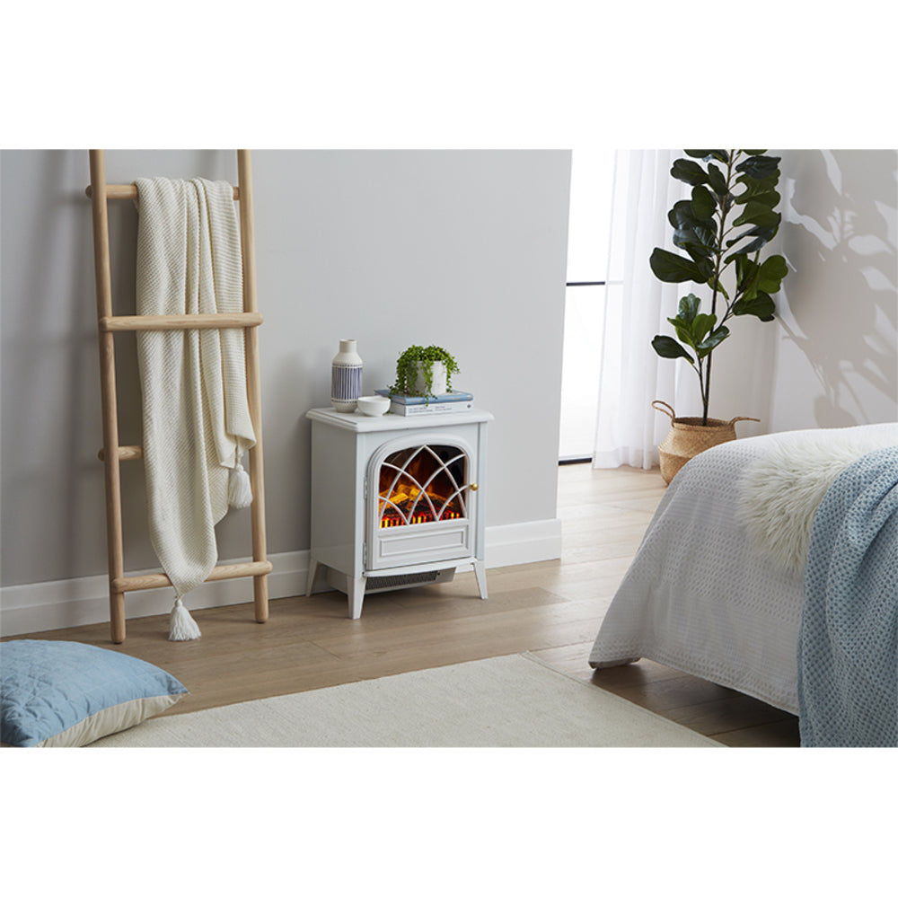 Dimplex Ritz White 2000KW Electric Fireplace/Stove