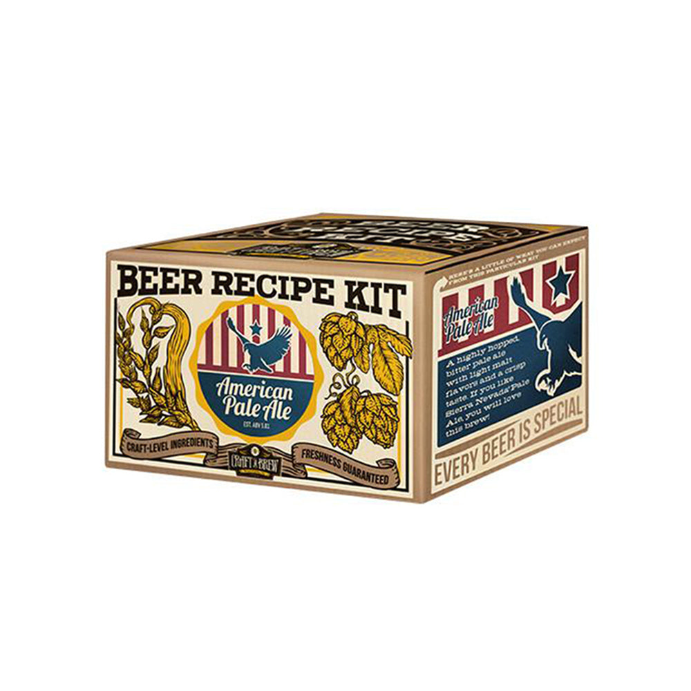 Craft A Brew American Pale Ale Beer Recipe Refill Kit