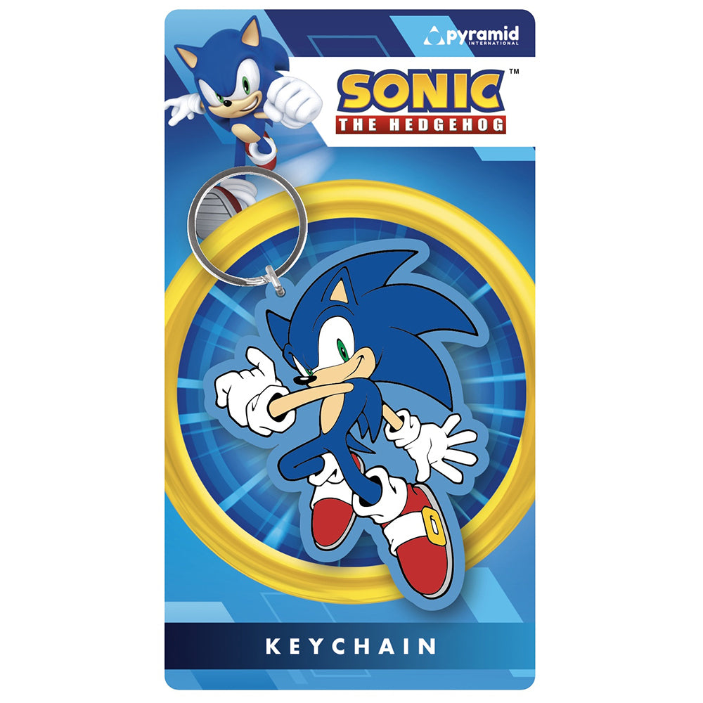 3PK Sonic The Hedgehog Videogame/Cartoon Gaming Themed Jump Keyring