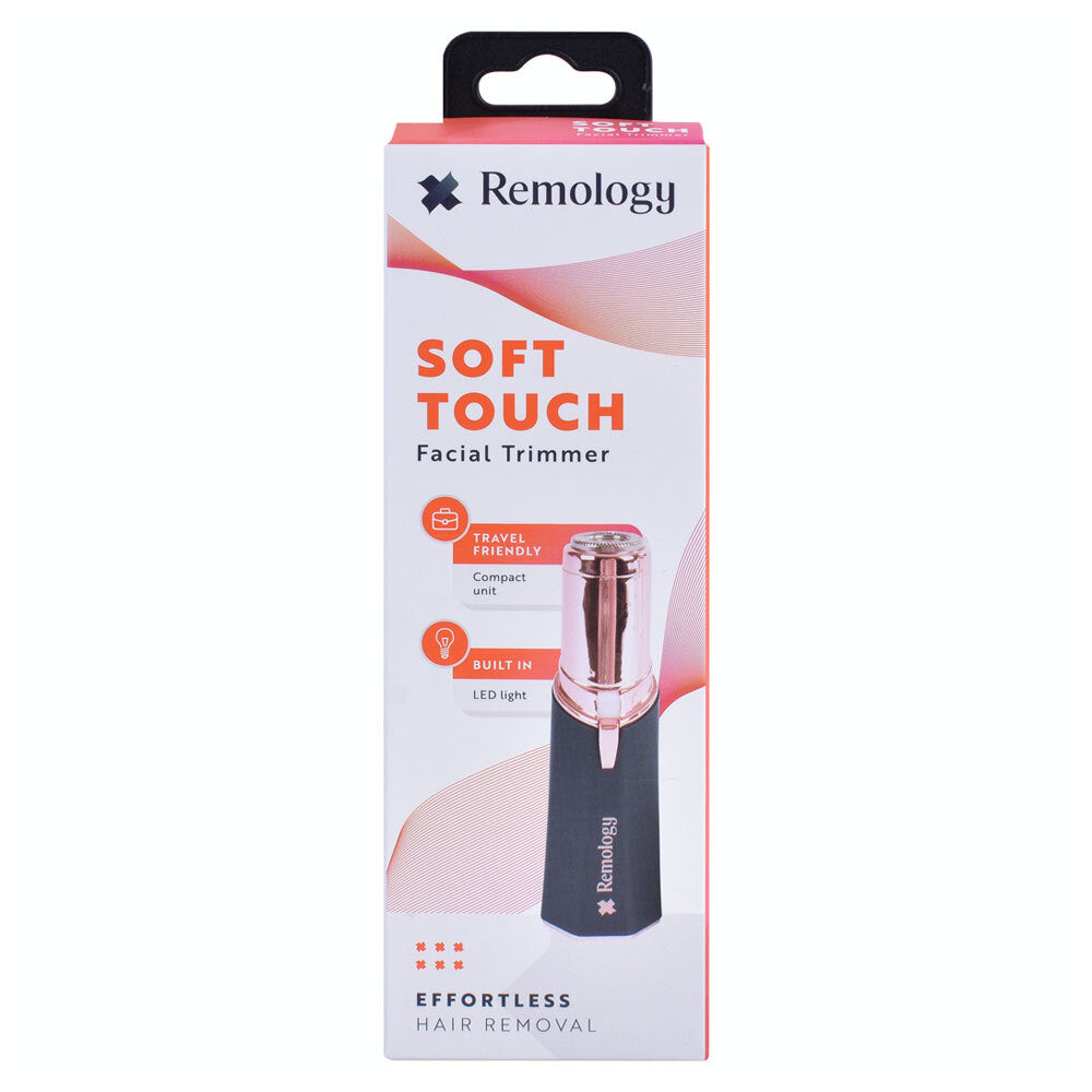 2PK Remology Soft Touch Electric Cordless Facial Hair Remover Trimmer