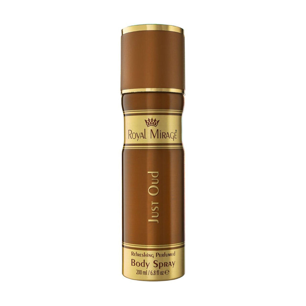 Royal Mirage Just Oud Body Fragrance Spray For Women 200ml