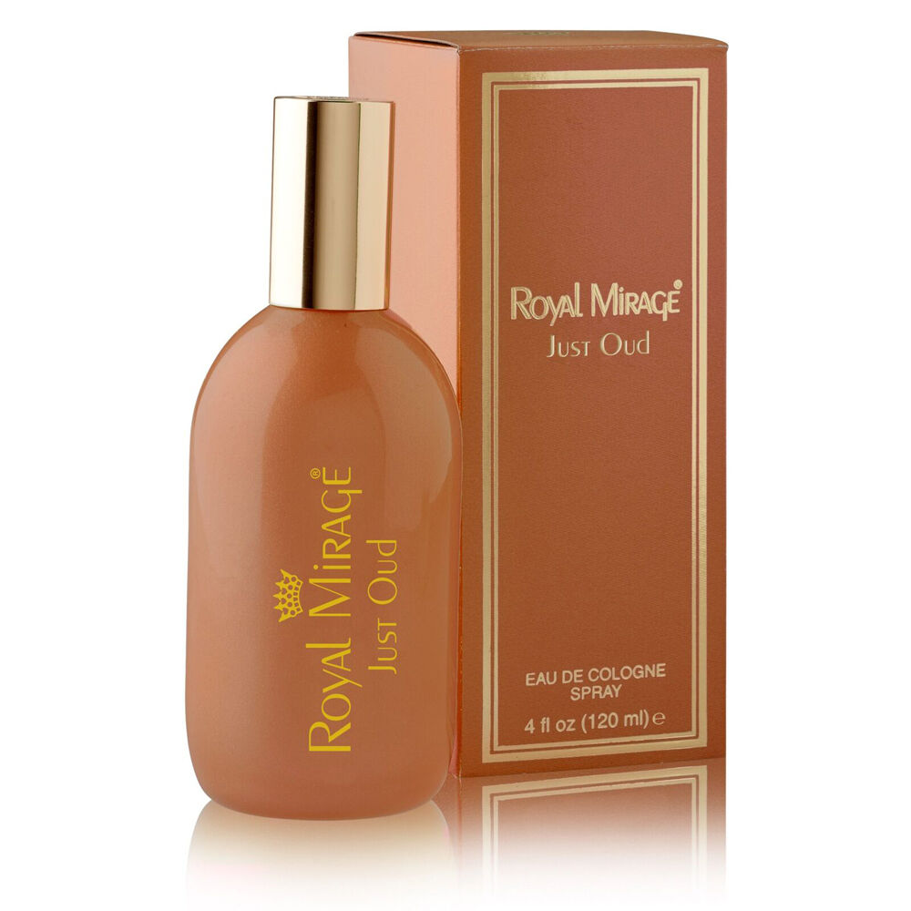 Royal Mirage Just Oud EDC Eau De Cologne Fragrance Spray Unisex 120ml