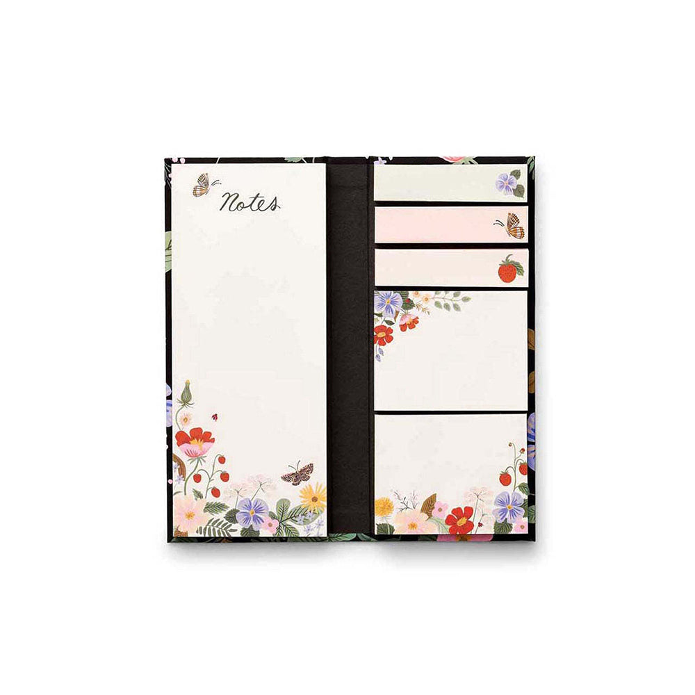 Rifle Paper Co 20cm Sticky Note Folio Strawberry Fields