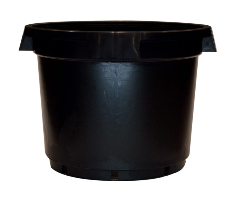 3PK Homeleisure Reko Pot W/Handle 510mm Black Garden