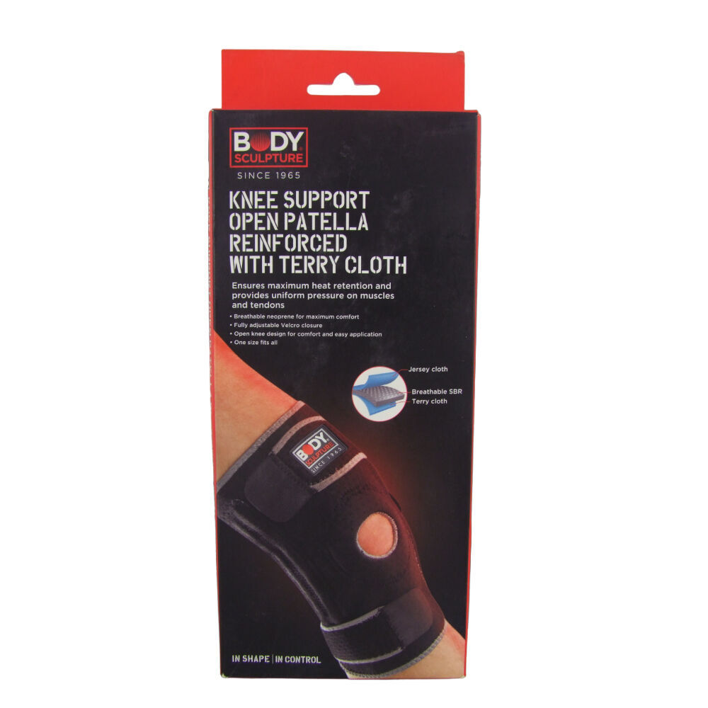 2PK Body Sculpture Breathable Knee Support Wrap Compression Protector Neoprene