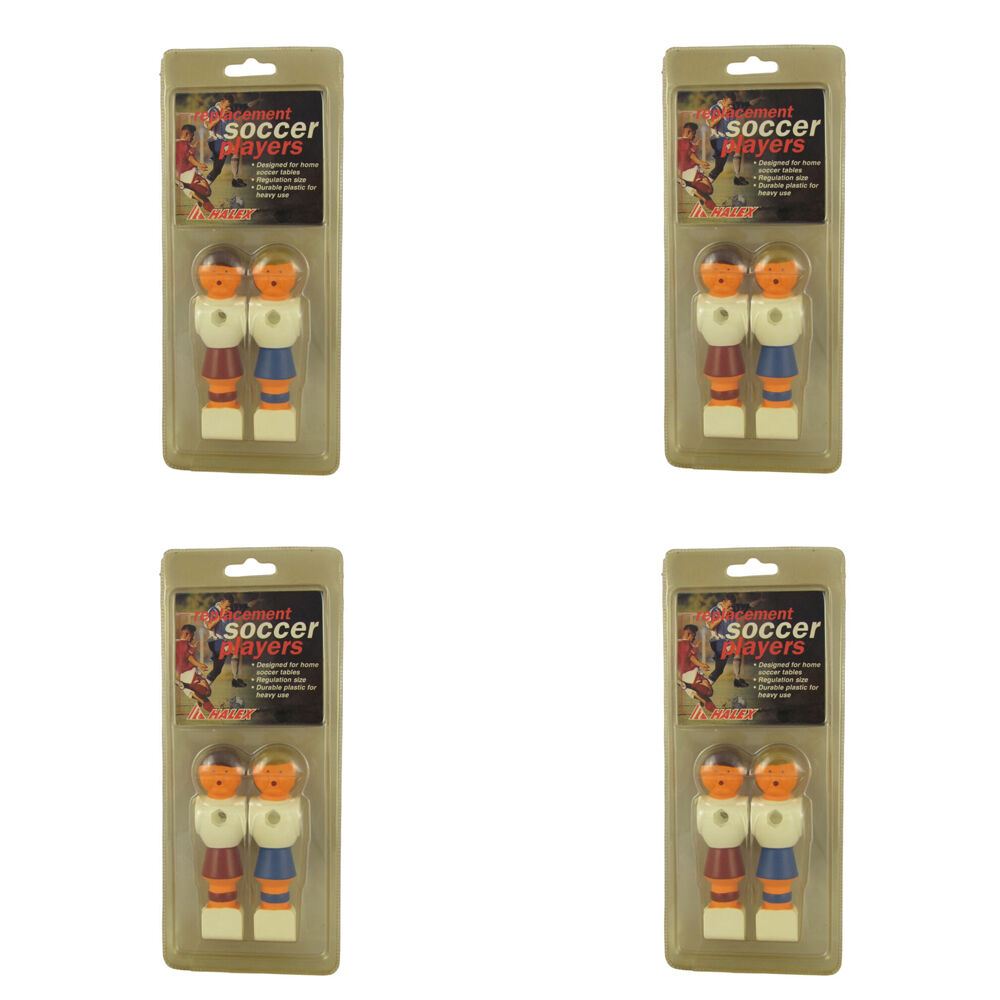 4x 2pc Regent Table Soccer Foosball Players Football Men Figures Replacement
