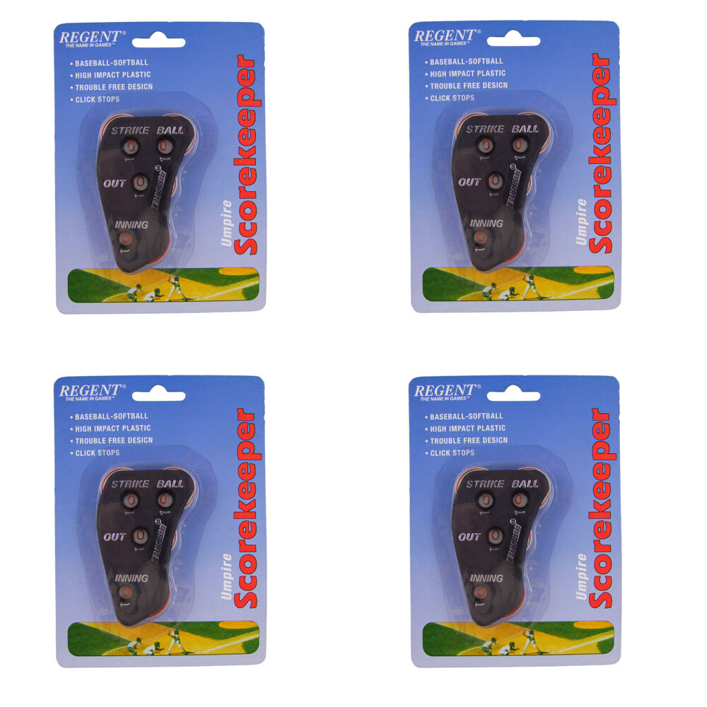 4PK Regent Scorematic Baseball/Softball Umpire Indicator Score Keeper Clicker