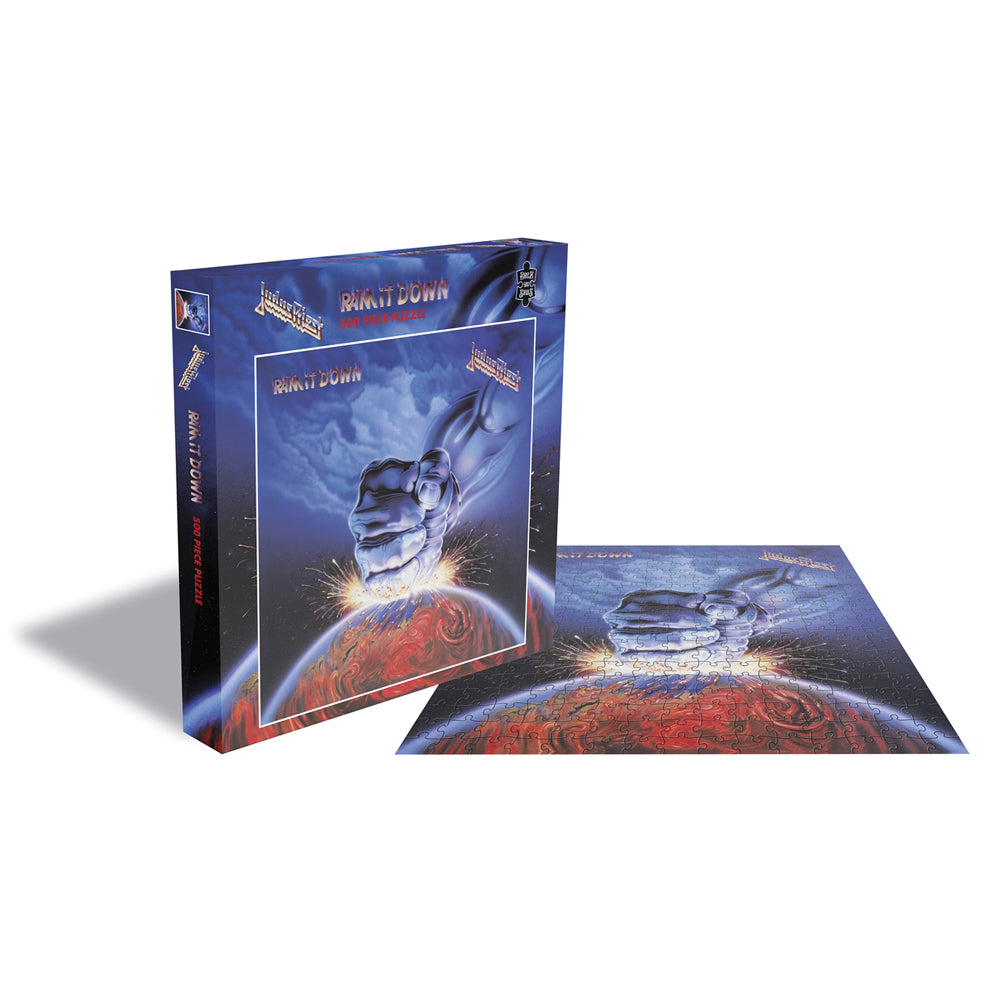 500pc Rock Saws Judas Priest Ram It Down Jigsaw Puzzle 39x39cm