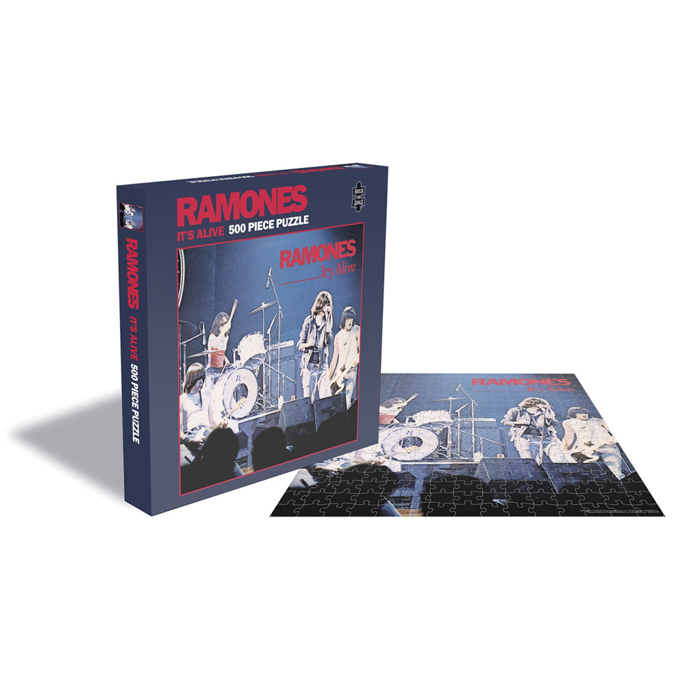 500pc Rock Saws Ramones It's Alive Jigsaw Puzzle 39x39cm
