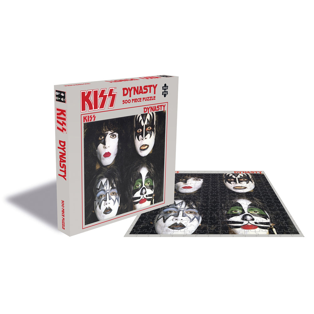 500pc Rock Saws KISS Dynasty Jigsaw Puzzle 39x39cm