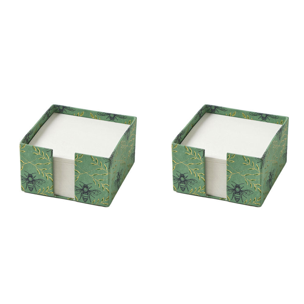 2PK Pilbeam Living Bee 450-Sheets Memo Block Office Stationery