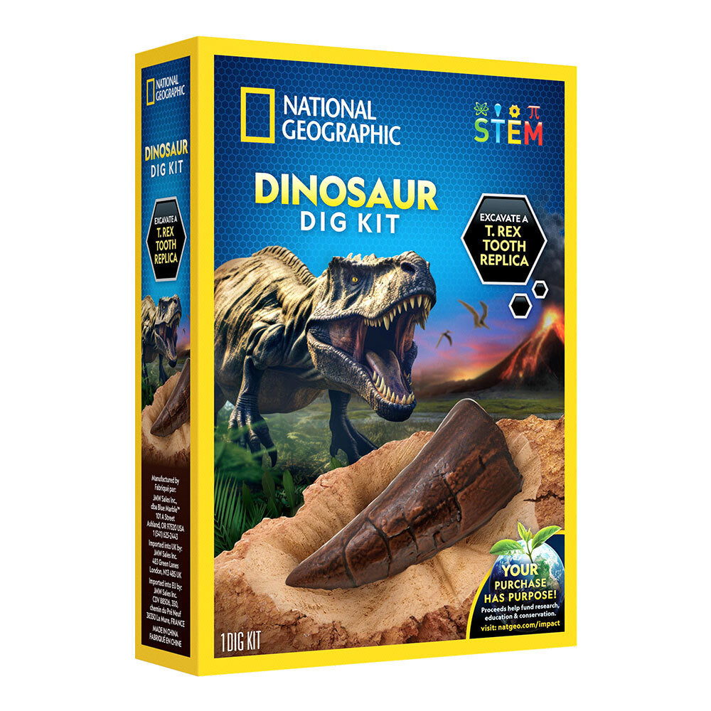 National Geographic Dinosaur Dig Kit Kids Activity Toy 8+