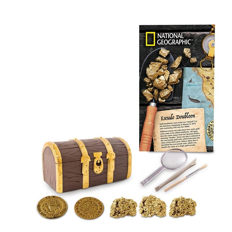 National Geographic Gold Doubloon Dig Kit Kids Activity Toy 8+