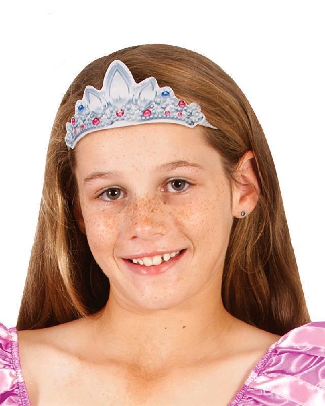 10PK Disney Tangled Girls Princess Rapunzel Fabric Tiara Costume Accessory