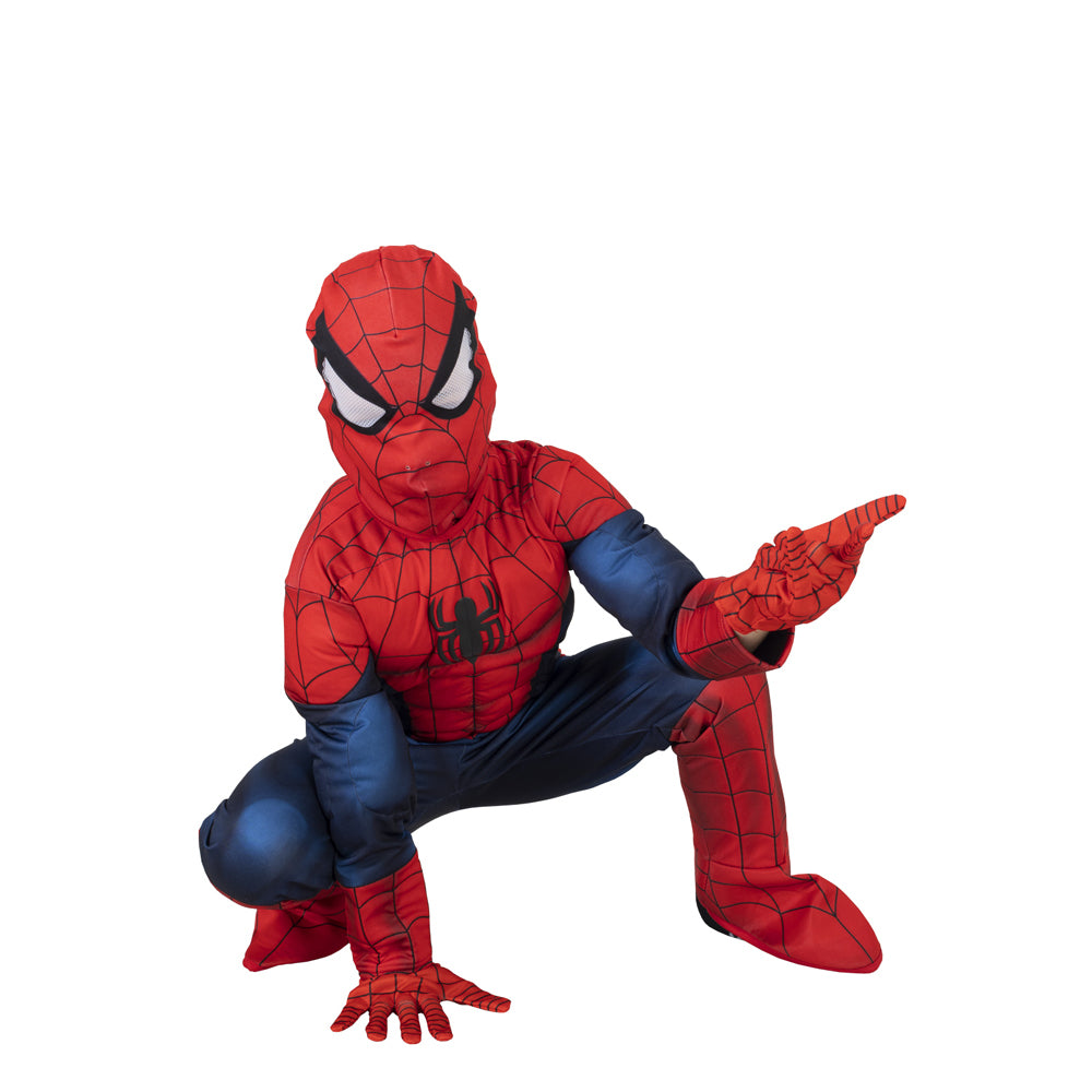 Marvel Spider-Man Premium Costume Party Dress-Up - Size 6-8y