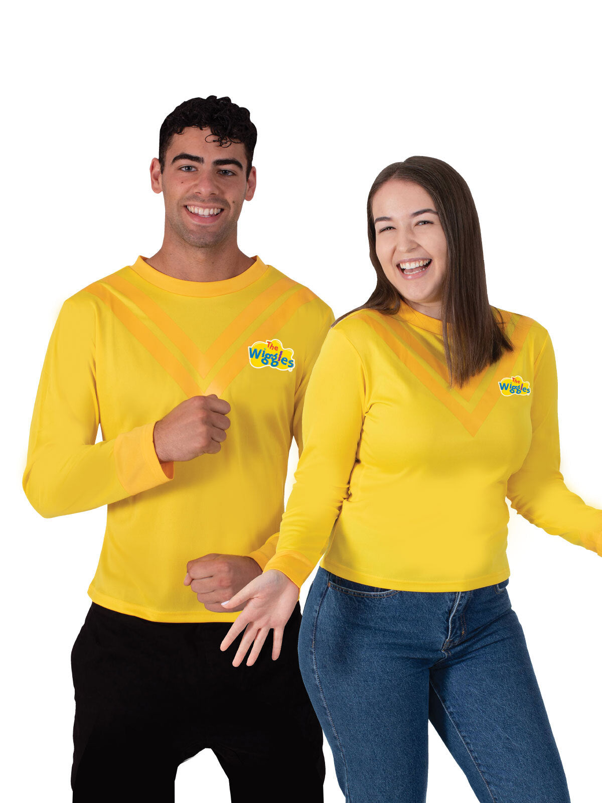 Rubies Yellow Wiggle Adult Dress Up Costume Top - Size XL