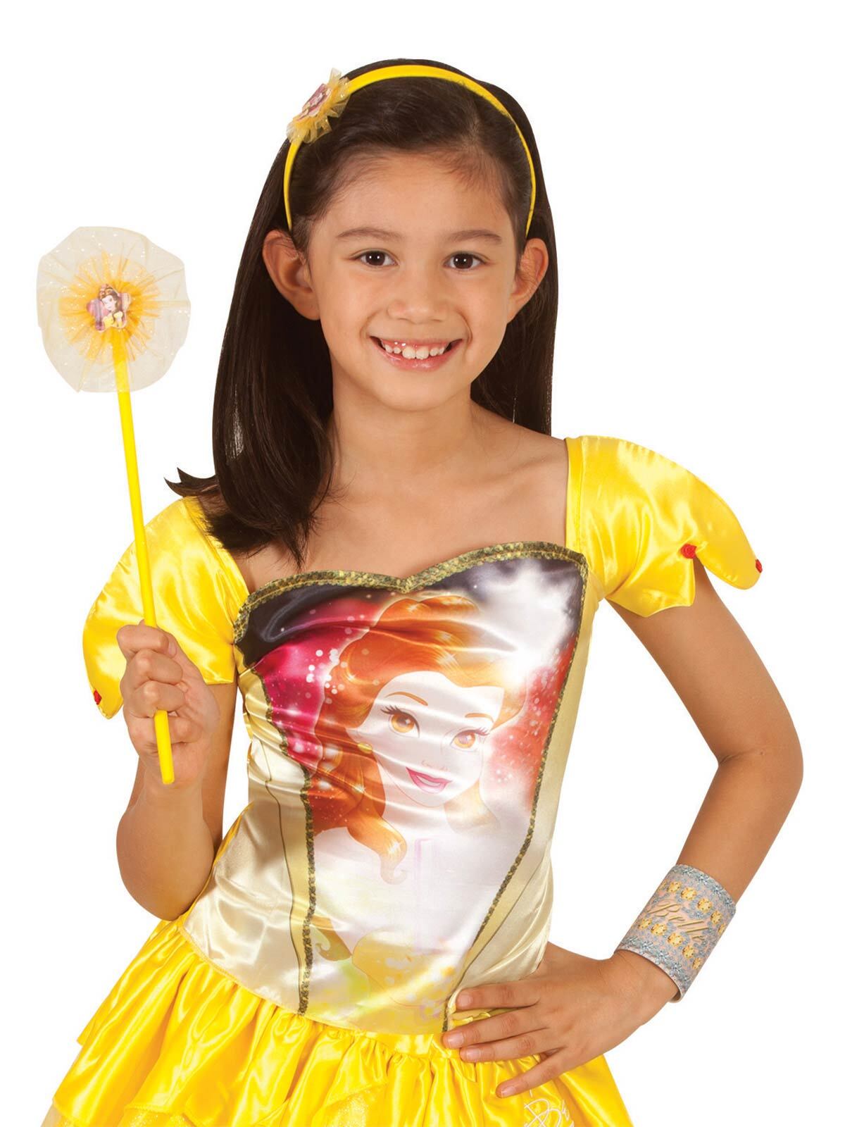 2PK Disney Belle Princess Top Dress Up Costume- Size 3+