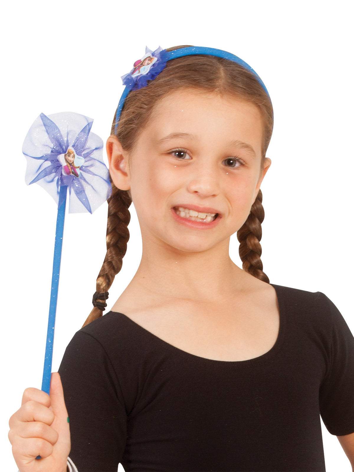 3PK Disney Frozen Anna Headband & Wand Custom Accessory