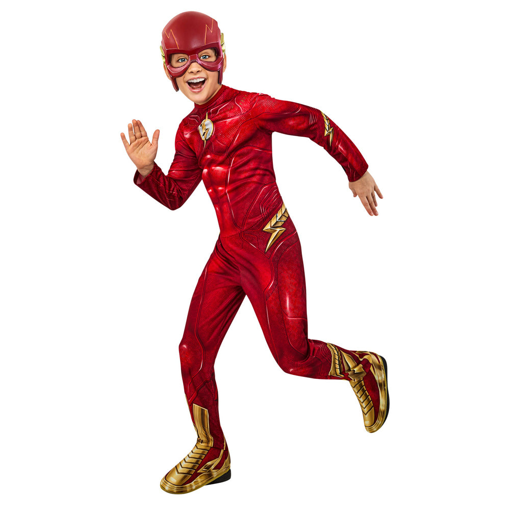 Dc Comics the Flash Classic Costume Party Dress-Up - Size 6-8y