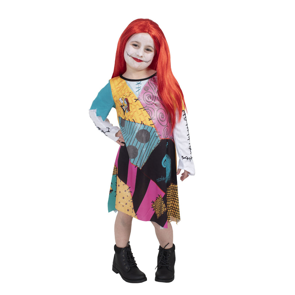 The Nightmare Before Christmas Sally Finkelstein Deluxe Costume Party Dress-Up - Size 9-10y