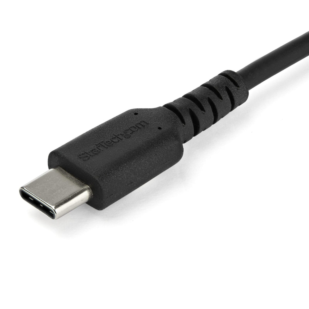 2 m (6.6 ft) USB C Cable – Black – Aramid Fiber