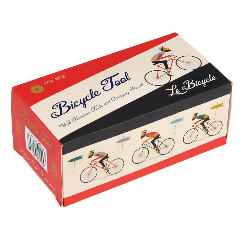2PK Rex London Le Bicycle Portable On The Go Bike Tool Set