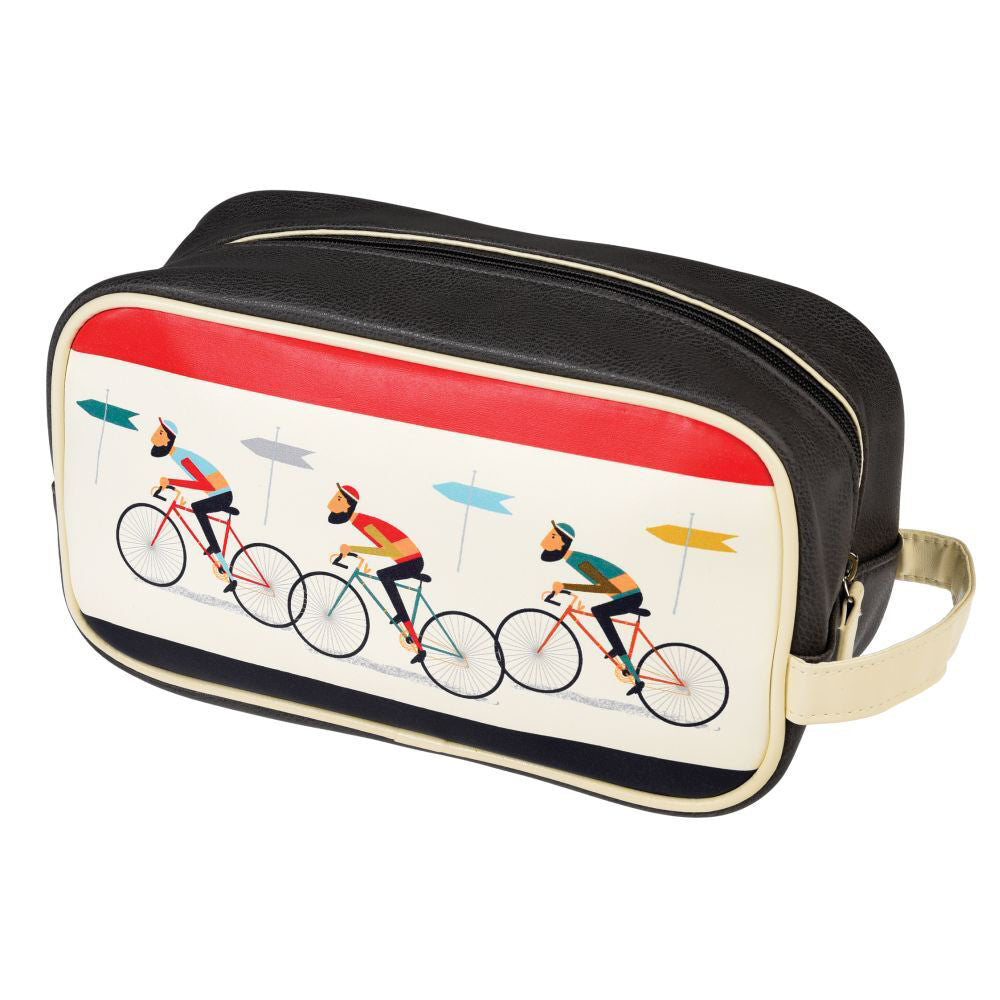 Rex London Le Bicycle Wash Bag w/ 2 Internal Pockets 26x14cm