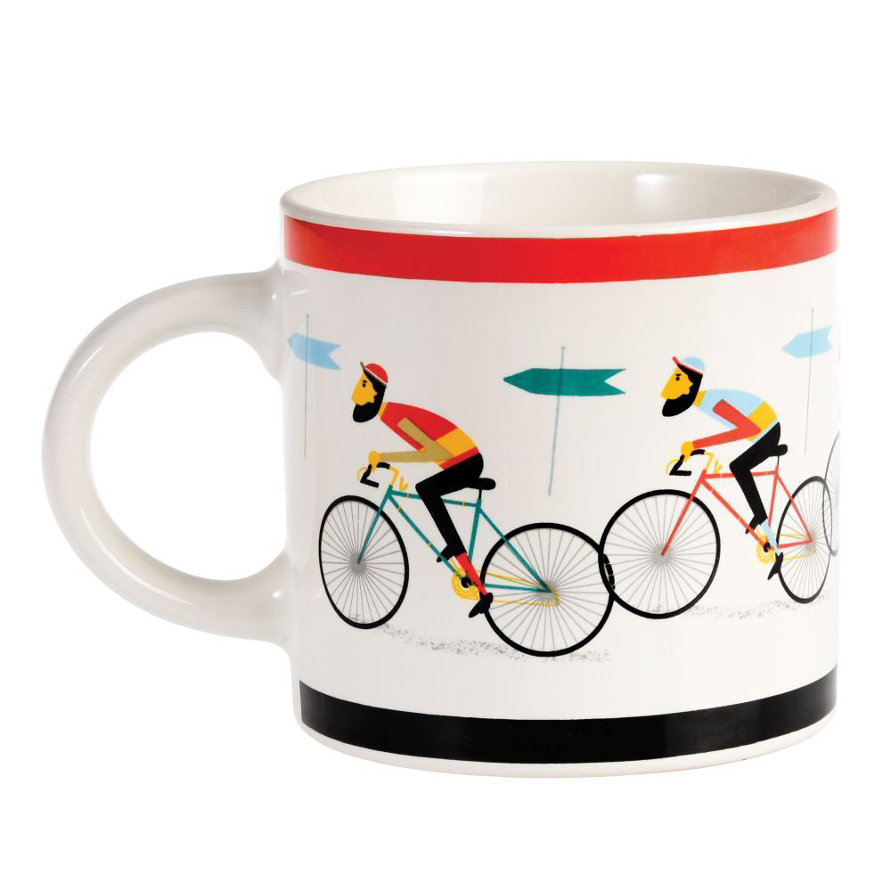 4PK Rex London 350ml Ceramic Coffee Mug w/ Handle - Le Bicycle