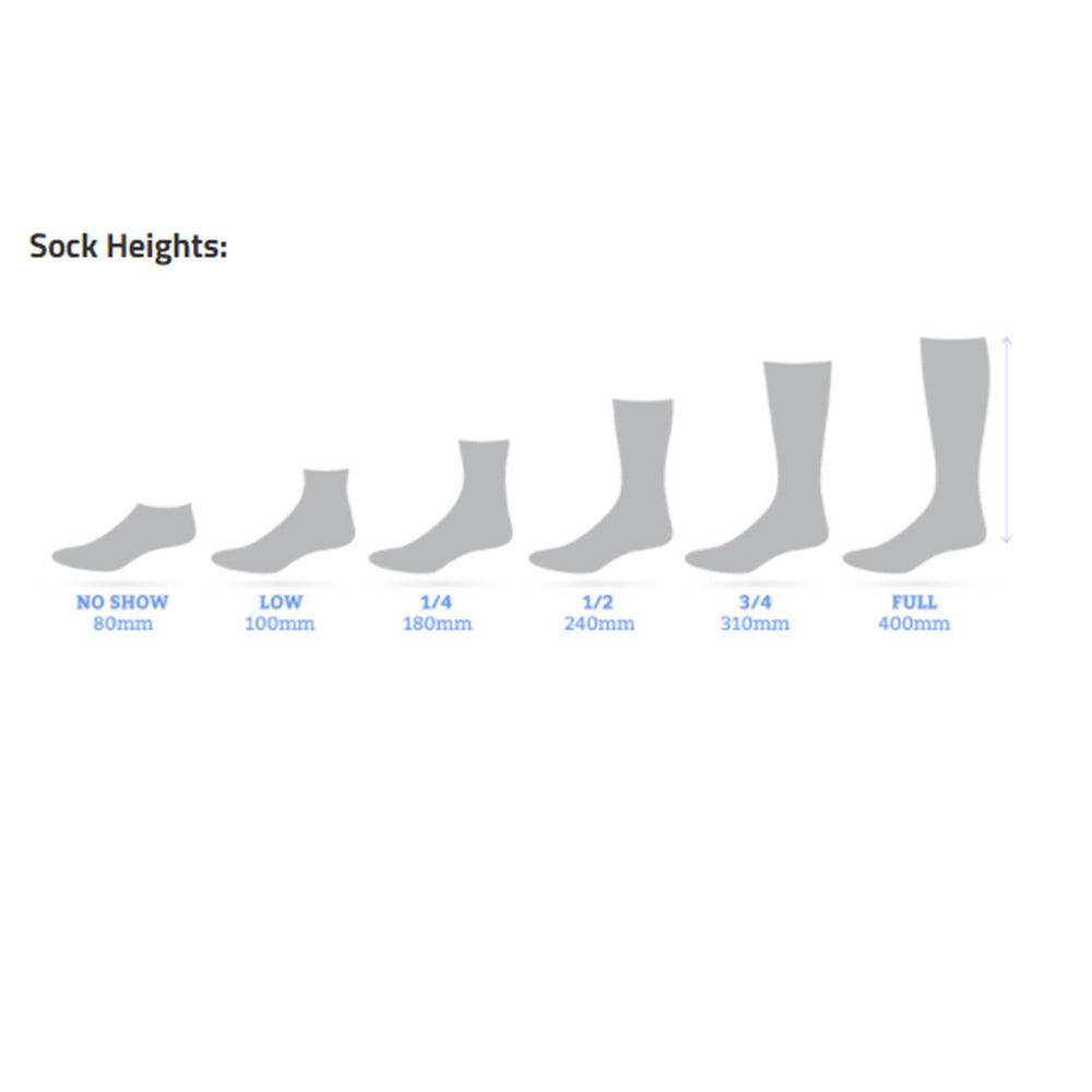 Wilderness Wear Unisex Cool Plus Runner Socks Shadow S 3-8
