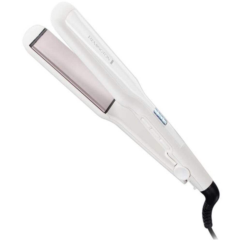 Remington Pro-Ceramic Extra Wide Plate Straightener Long Lasting White
