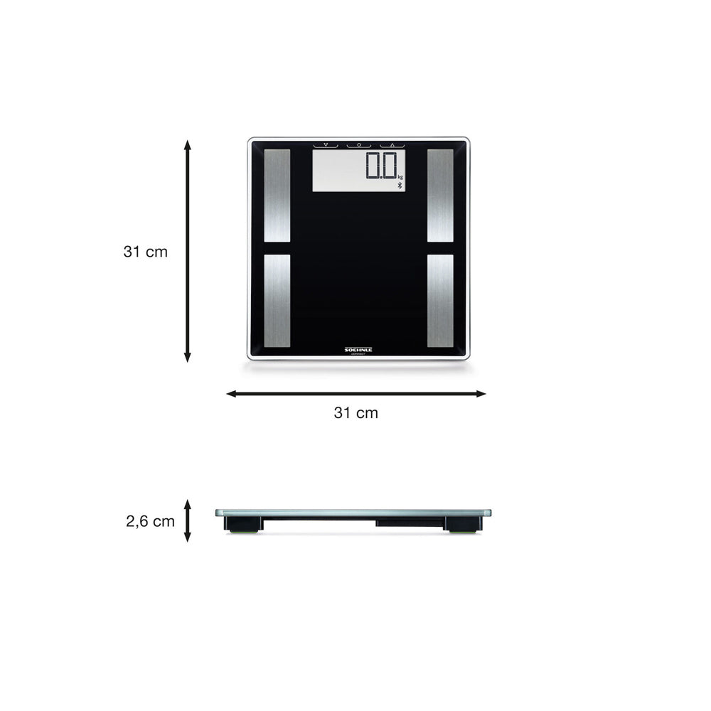 Soehnle Shape Sense Connect 50 Digital Bathroom Scale 180kg