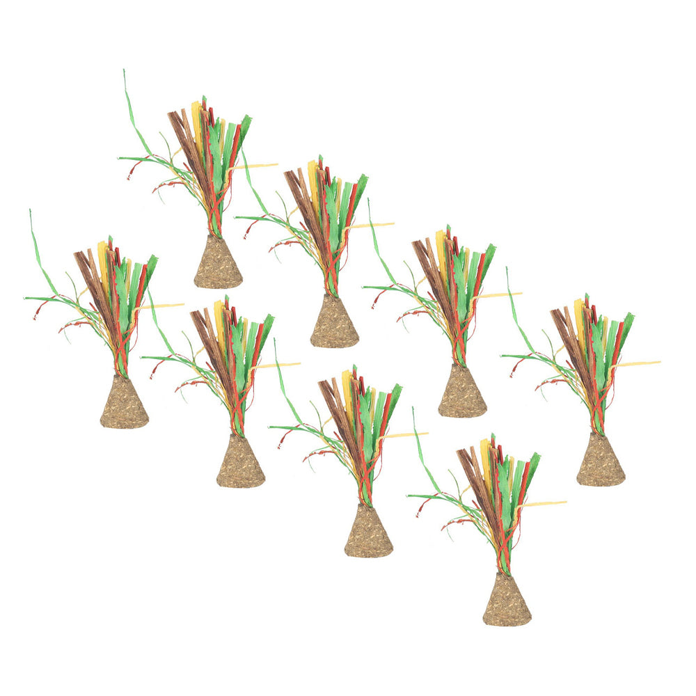 8PK Nature Island Alfalfa Sprouts Rabbit/Ferret Pet Play Toy Natural Assorted