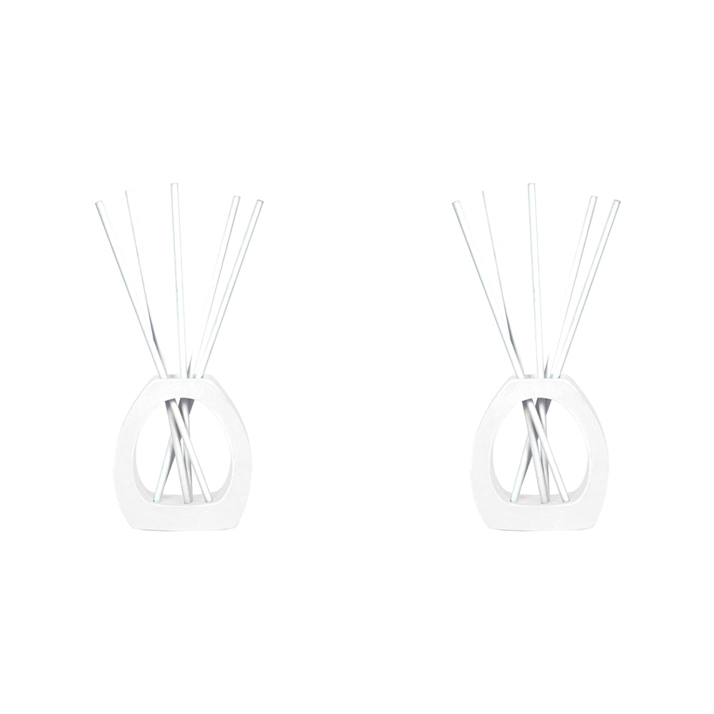 2PK Arome Ambiance Arch Series Liquidless Reed Diffuser Set Clear Air Scent