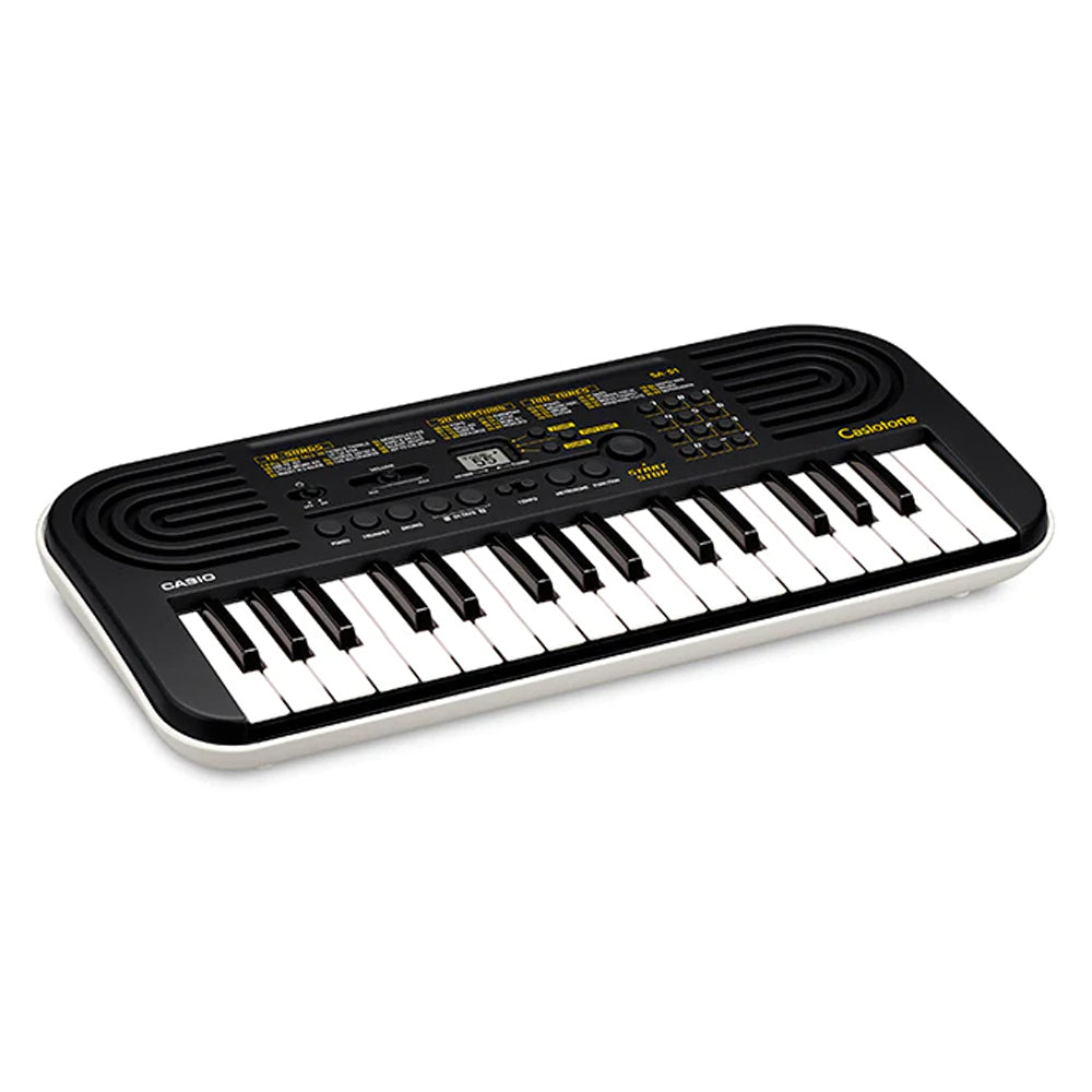 Casio SA-51 Casiotone Mini Portable Keyboard/Piano - Black