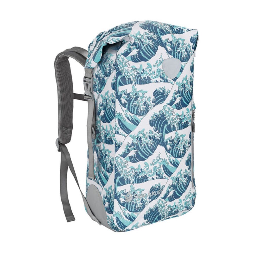 Skog A Kust Waves Waterproof Adventure Backpack 500D PVC Padded Back 25L