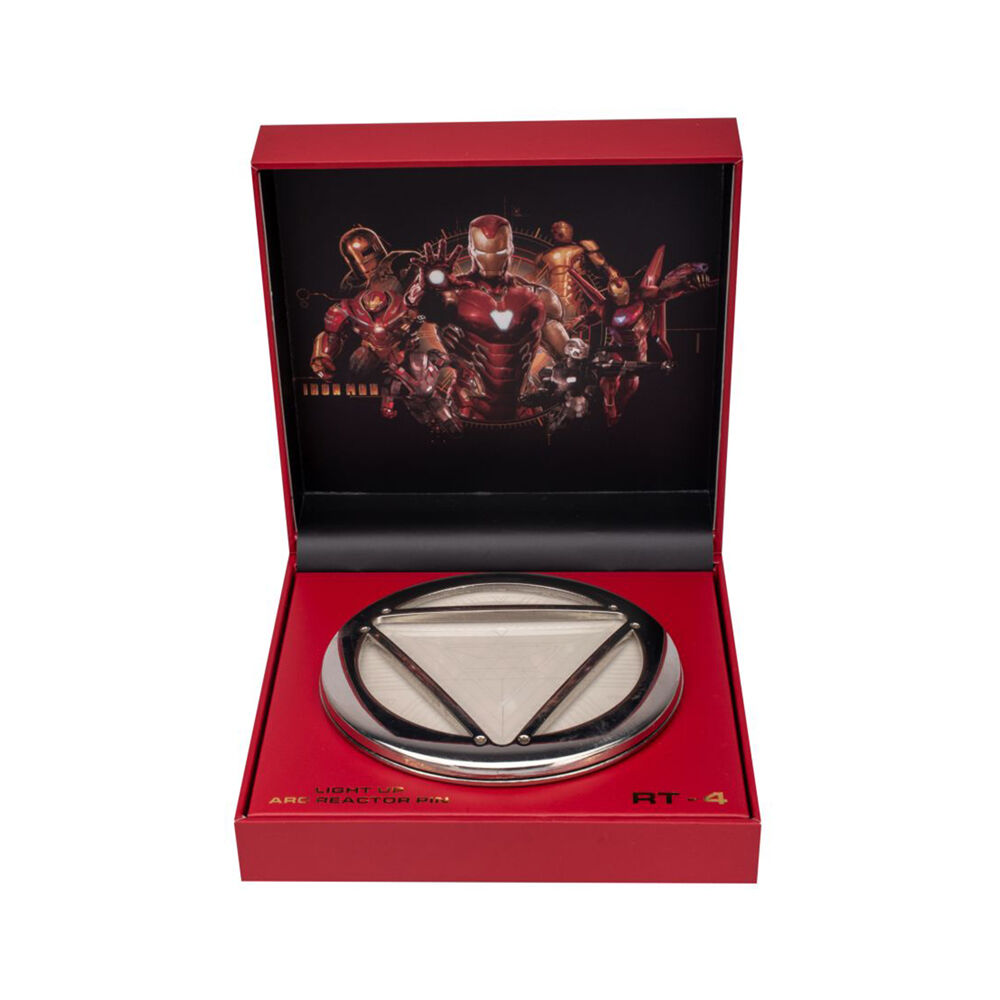 Iron Man RT4 Arc Reactor Replica w/ Display Box Toy