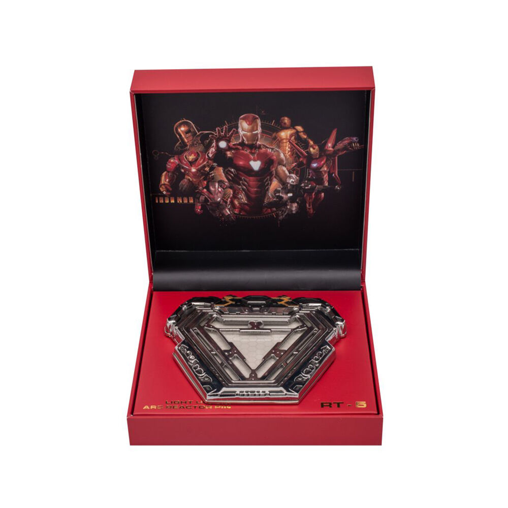 Iron Man RT5 Arc Reactor Replica w/ Display Box Toy