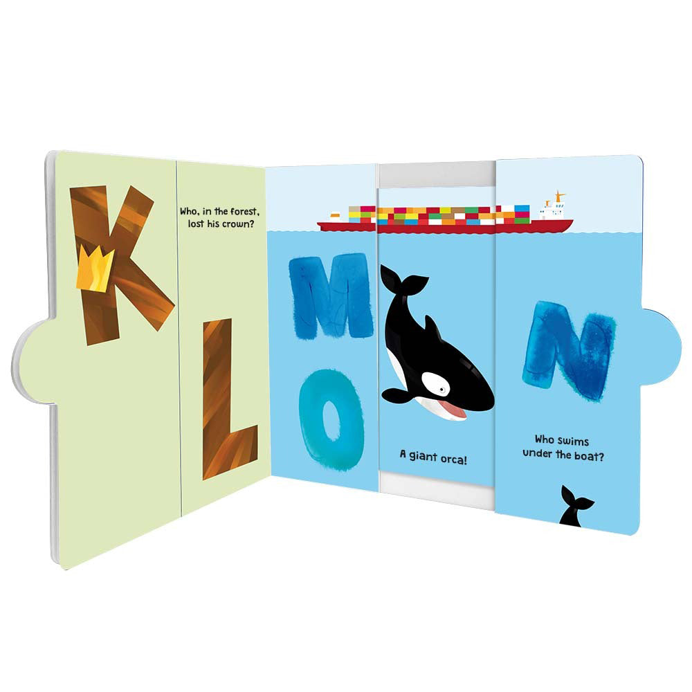 Sassi Pull & Play Book Kids/Children Learning The Alphabet 1y+