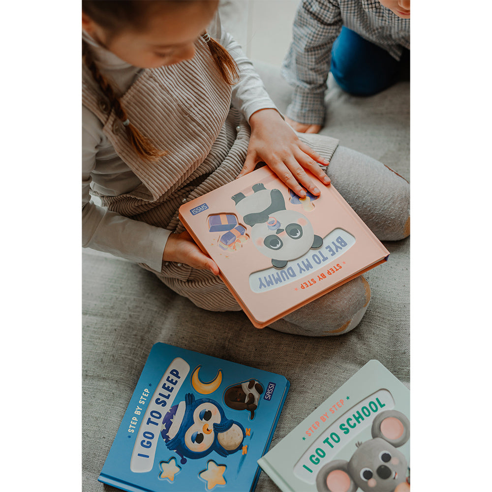 Sassi Step by Step Bye to my Dummy Educational Childrens Board Book 0+