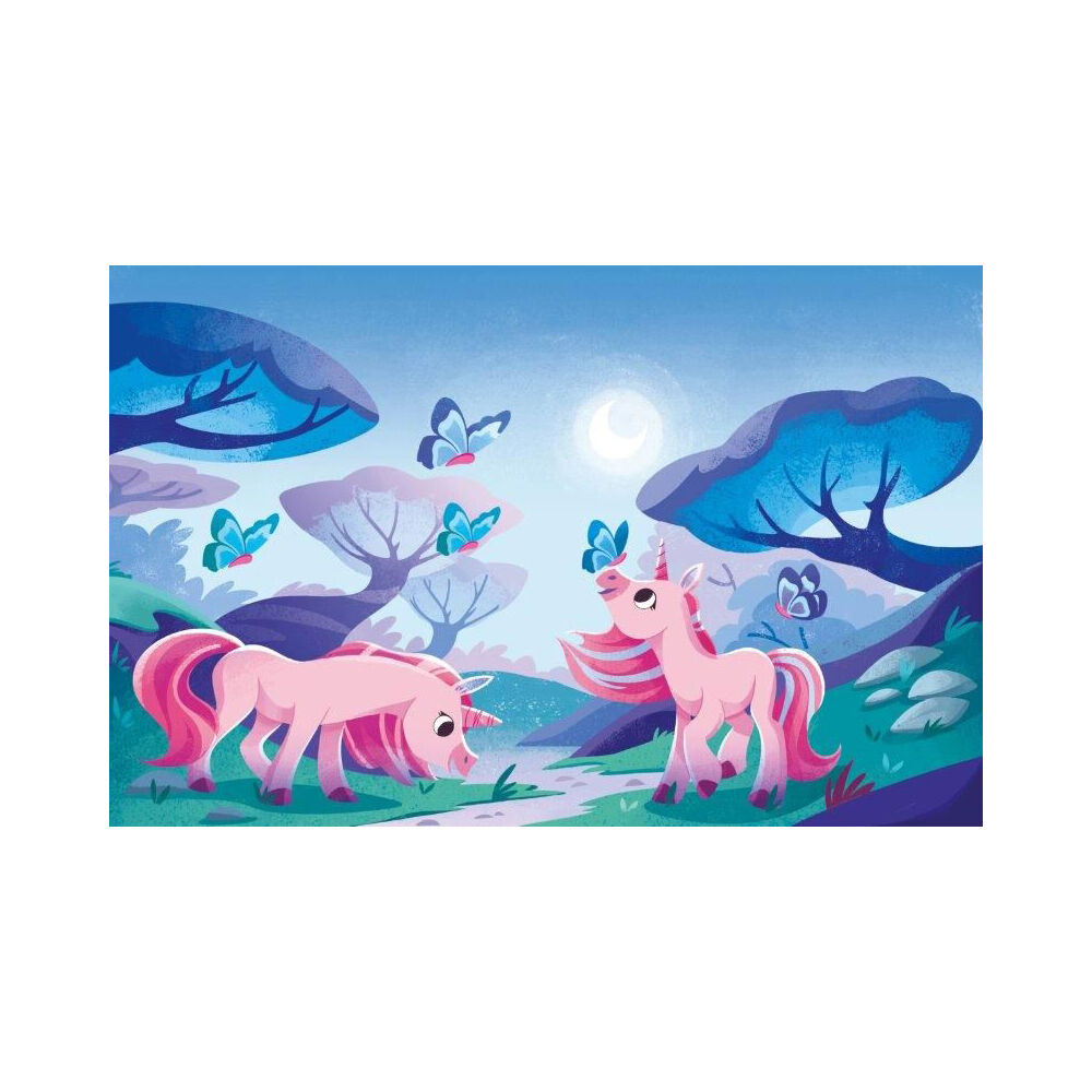 Sassi Free the Colours Reusable Paint Brush Book - Unicorns 3y+