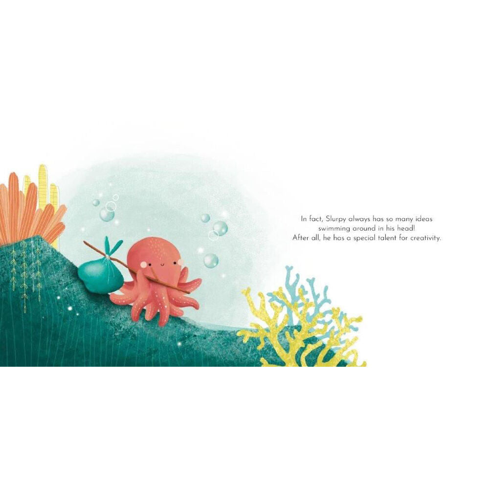Sassi Kids/Childrens Bedtime Storytelling Board Book Slurpy's Creativity 2y+