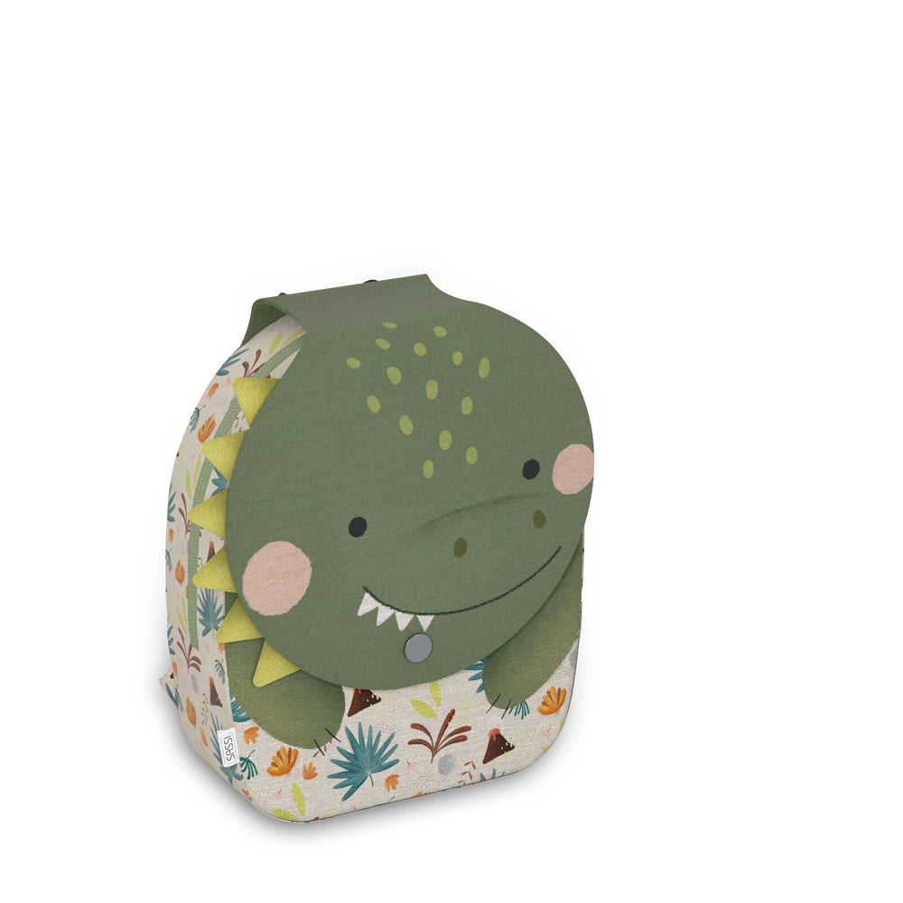 Sassi Cotton A5 Kids/Childrens Backpack Cracky the Dinosaur 18m+