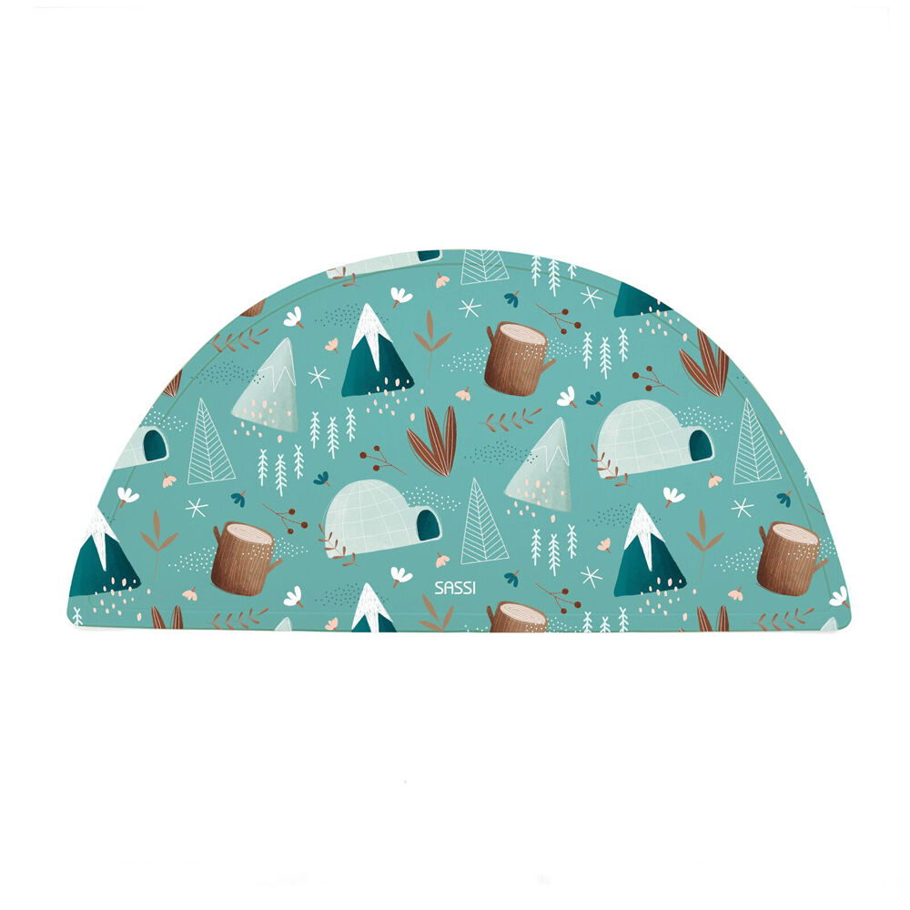 Sassi Baby/Toddler Silicone Table Mat Placemat 42x22cm Munchy The Bear 6m+