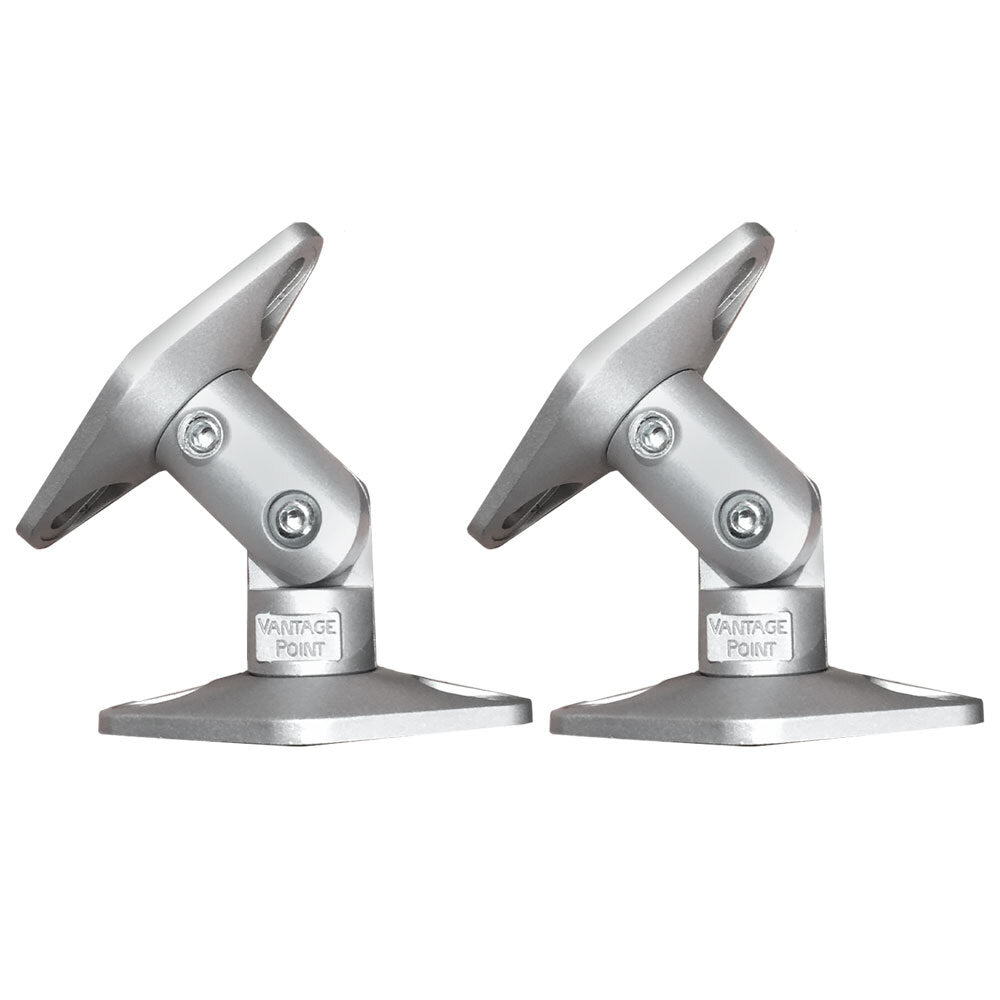 2x Sound Gear Speaker Mounts 2PK Brackets Silver