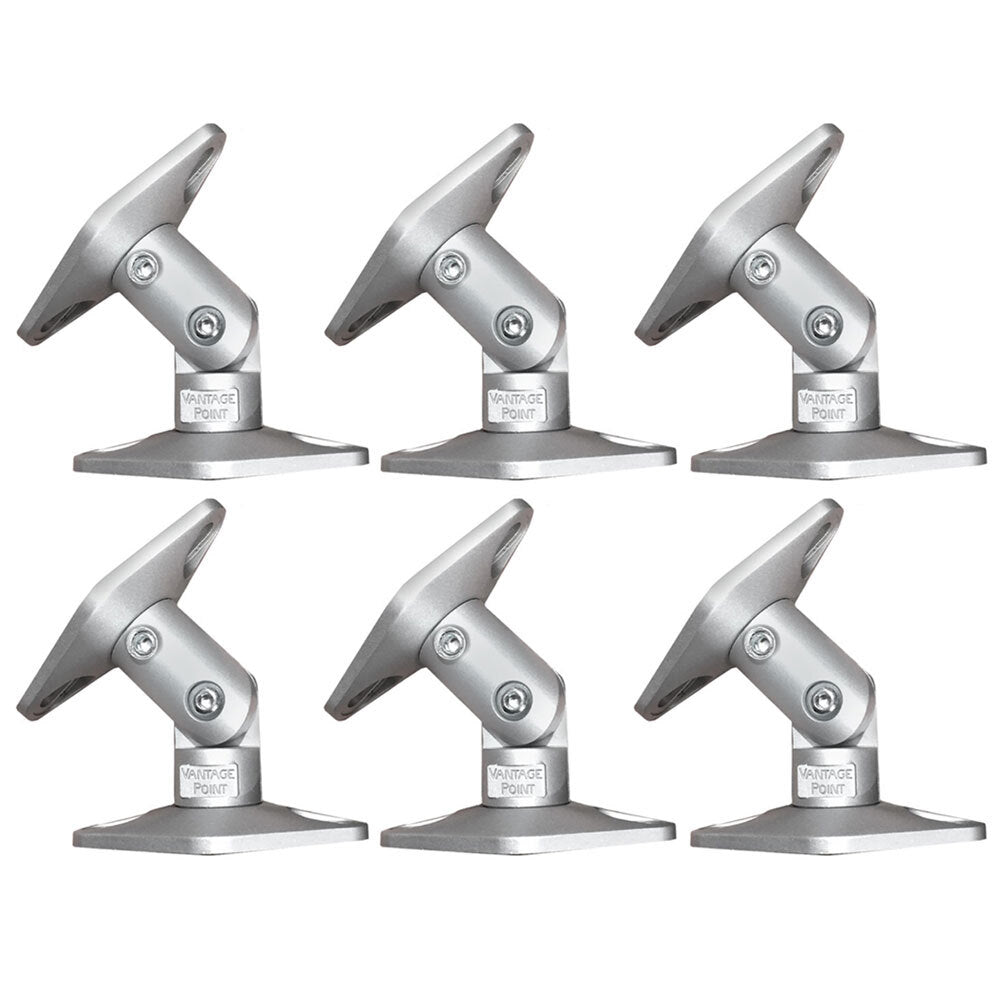 3x Sound Gear Speaker Mounts 2PK Brackets Silver