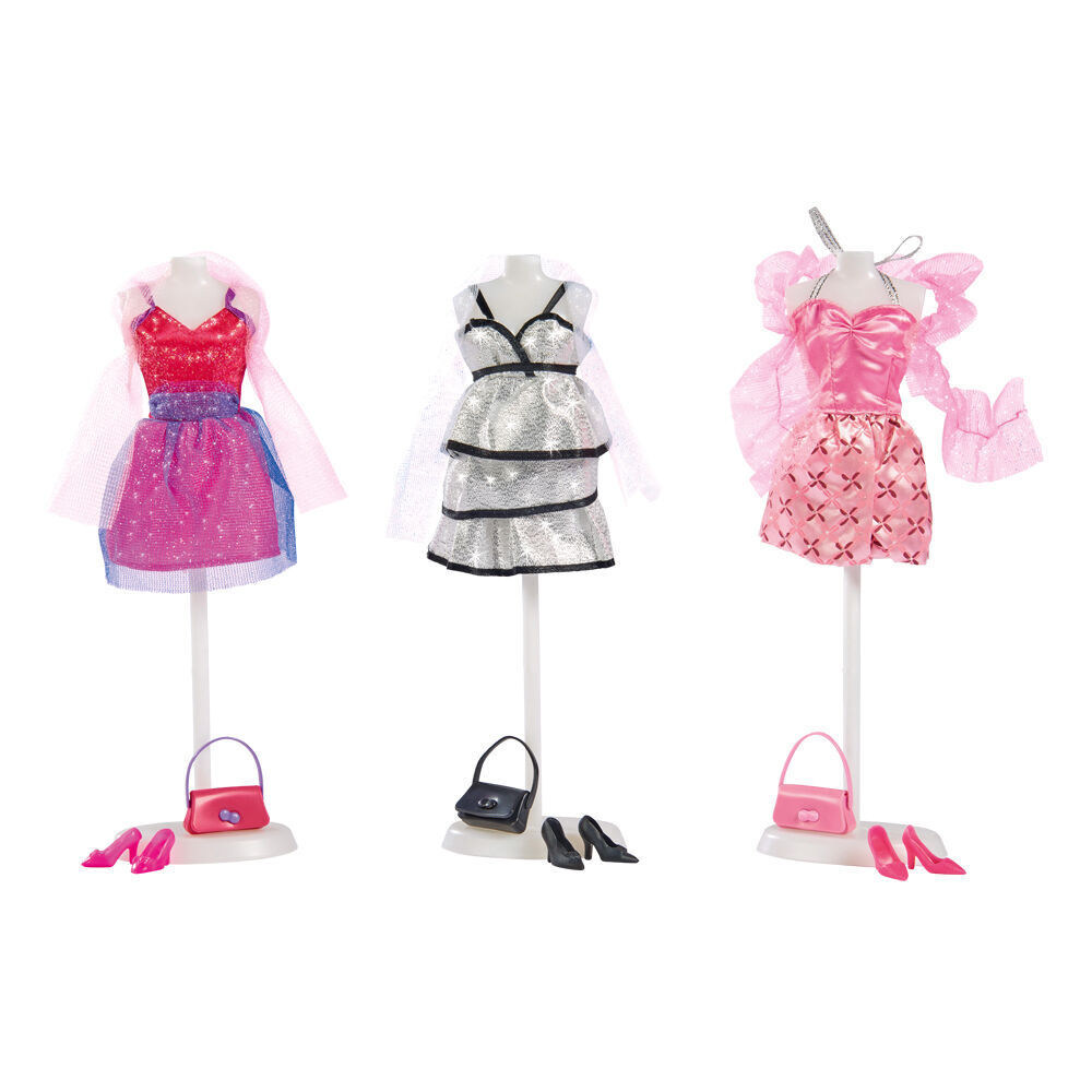2PK Steffi Love Glam Party Outfit Set For Girl Dolls Kids Toy Assorted 3y+