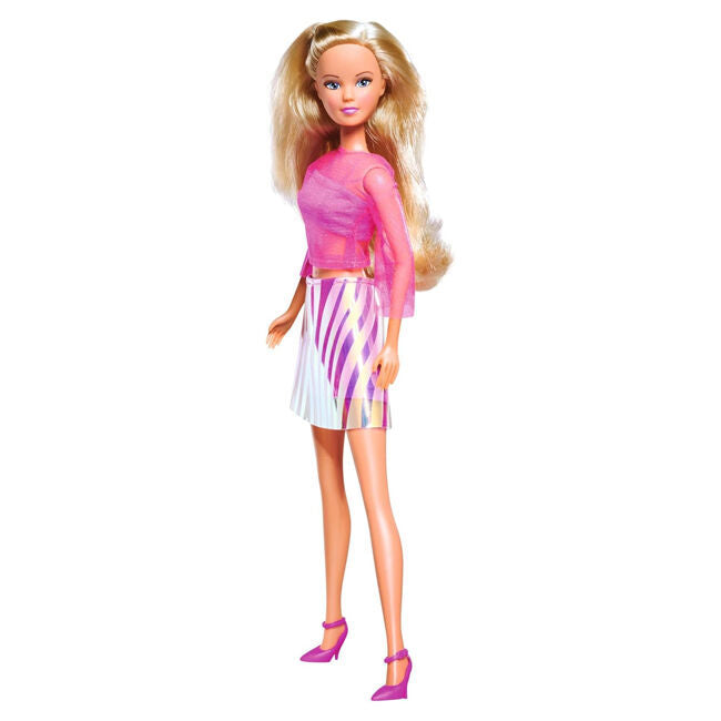 2PK Steffi Love Neon Style Girl Doll Playset 32.5cm Kids Toy Assorted 3y+